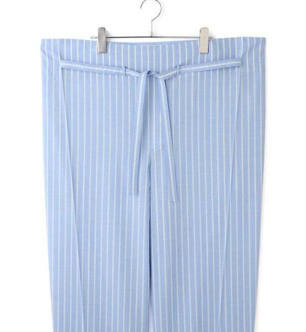 ADAM ET ROPE'「【EMOELLE】サマーウールイージースラックス」|スラックス|