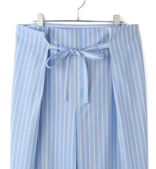 ADAM ET ROPE'「【EMOELLE】サマーウールイージースラックス」|スラックス|