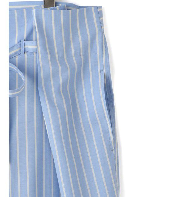 ADAM ET ROPE'「【EMOELLE】サマーウールイージースラックス」|スラックス|