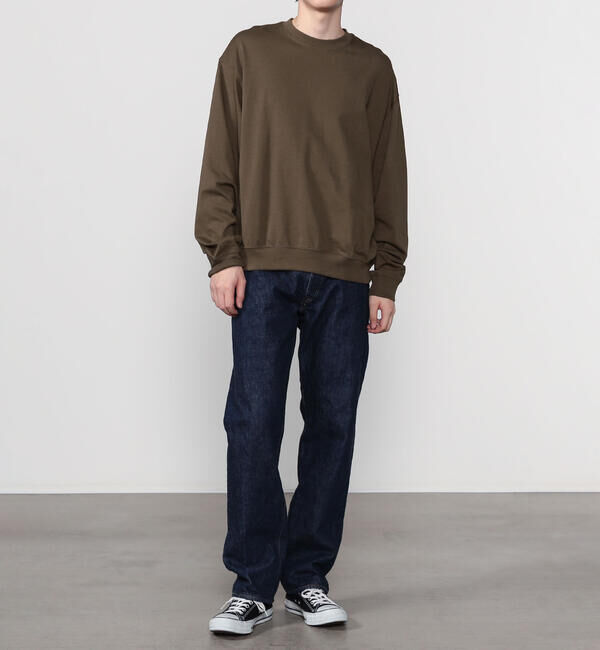 handvaerk「handvaerk | コットン クルーネック長袖Tシャツ MEN」|スウェット・ジャージ|