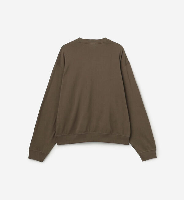 handvaerk「handvaerk | コットン クルーネック長袖Tシャツ MEN」|スウェット・ジャージ|