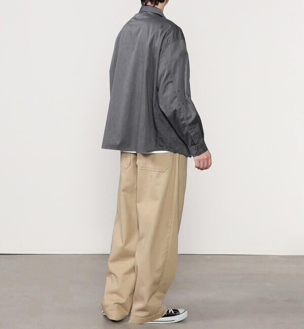 DANTON「DANTON |  長袖シャツジャケット MEN」|シャツ・ブラウス|