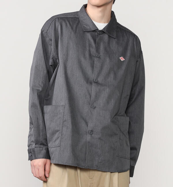 DANTON「DANTON |  長袖シャツジャケット MEN」|シャツ・ブラウス|