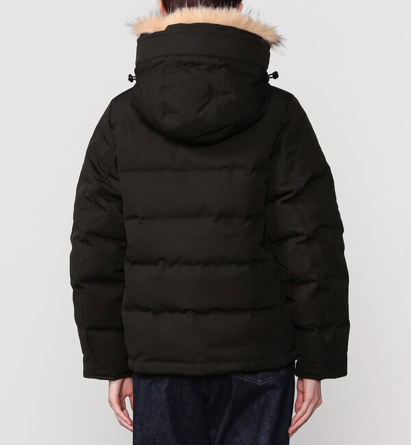 DANTON「DANTON | ポリエステルタッサー ファーフード ダウンジャケット WOMEN」|ダウン|