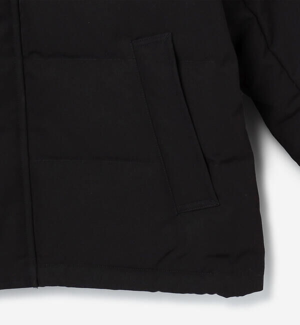 DANTON「DANTON | ポリエステルタッサー ファーフード ダウンジャケット WOMEN」|ダウン|