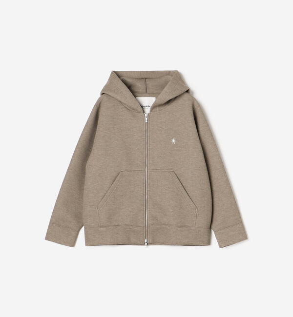 GYMPHLEX「Gymphlex | ダンボールニット ジップフードジャケット WOMEN」|パーカー|