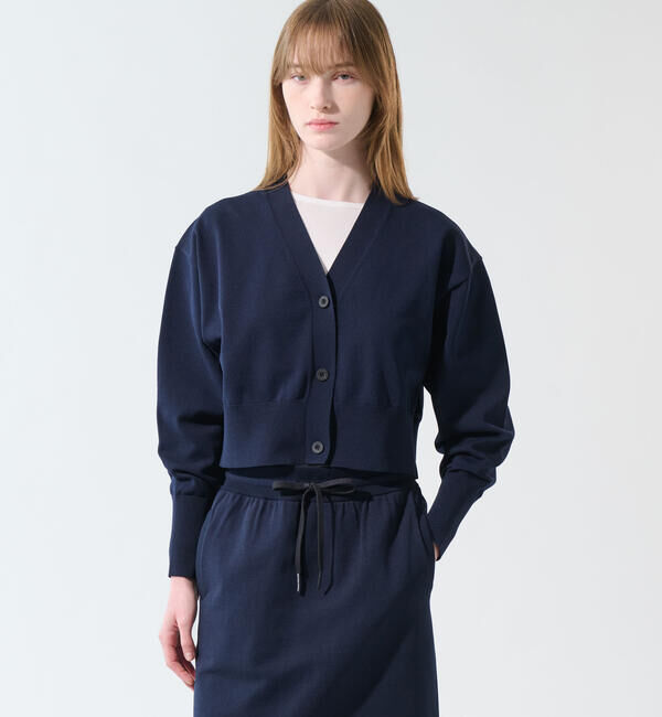  「NEUTRALWORKS | 〈別注〉 Vネックショートカーディガン WOMEN」|ニット・セーター|