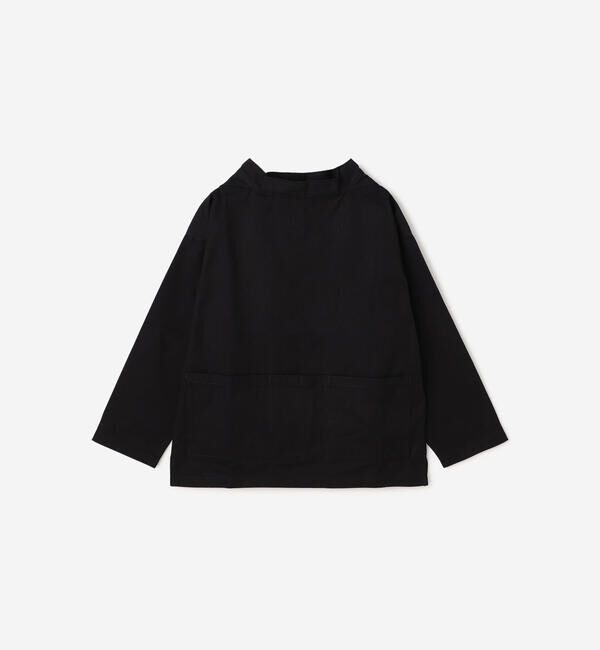  「LABOUR AND WAIT | FISHERMAN&lsquo;S SMOCK WOMEN」|シャツ・ブラウス|BLACK