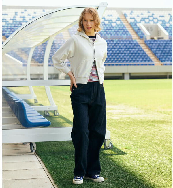 GYMPHLEX「Gymphlex | フレンチテリー ジップパーカー WOMEN」|スウェット・ジャージ|