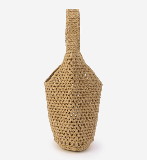  「INDIA INDUSTRY | ペーパーラフィア ショルダーバッグ WOMEN」|ショルダー・メッセンジャー|