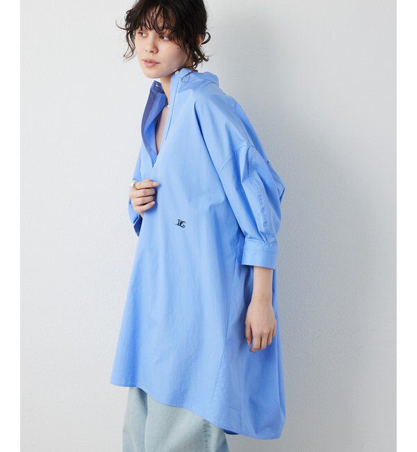  「刺繍チュニックシャツ」|シャツ・ブラウス|