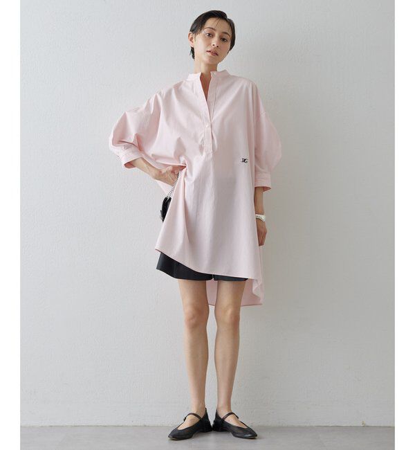  「刺繍チュニックシャツ」|シャツ・ブラウス|