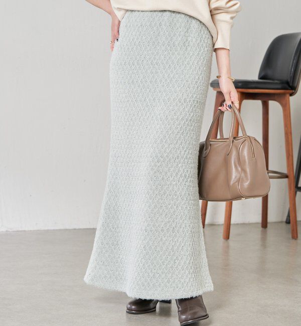  「シャギーマーメイドスカート」|スカート|