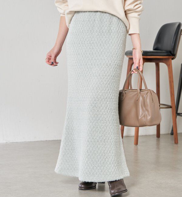  「シャギーマーメイドスカート」|スカート|