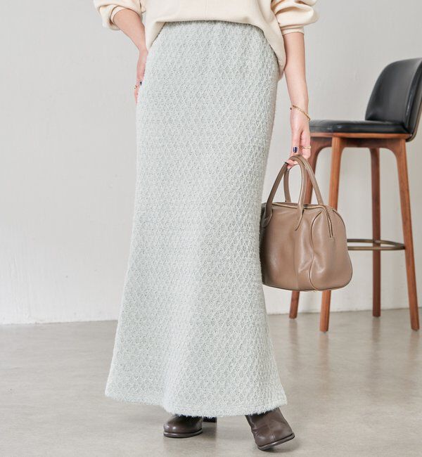  「シャギーマーメイドスカート」|スカート|