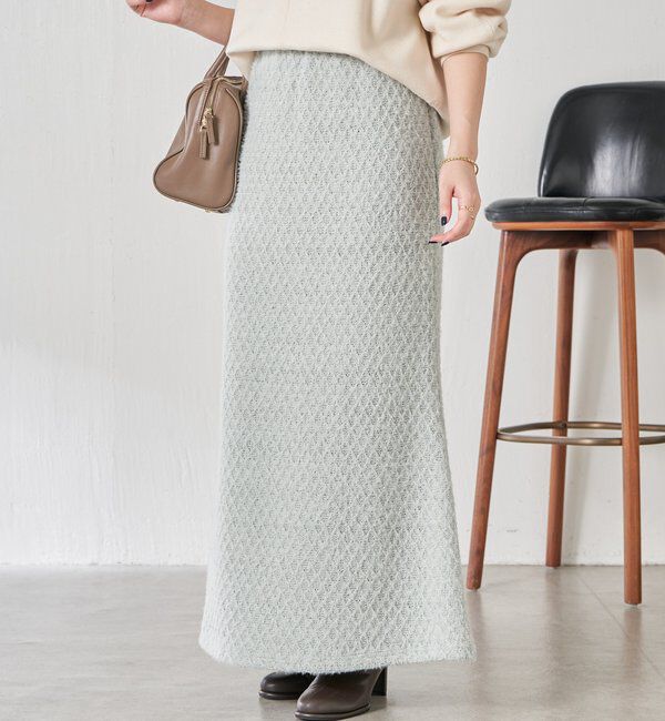 「シャギーマーメイドスカート」|スカート|