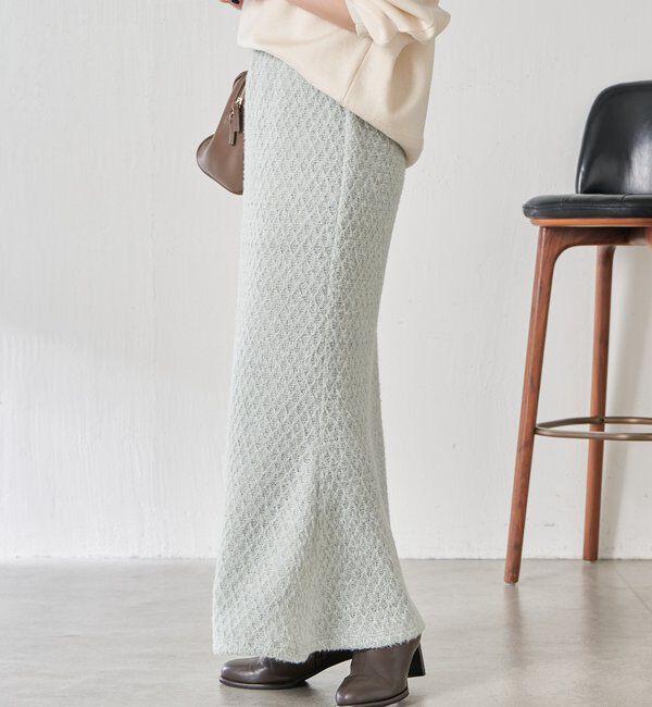  「シャギーマーメイドスカート」|スカート|