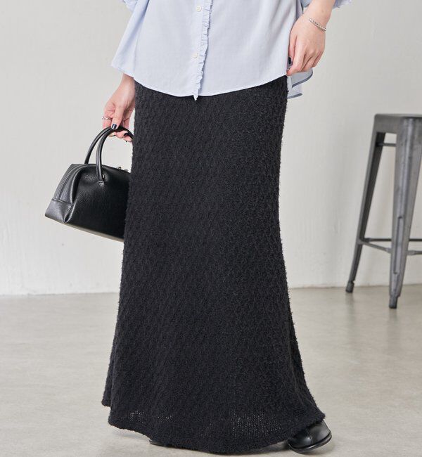 「シャギーマーメイドスカート」|スカート|