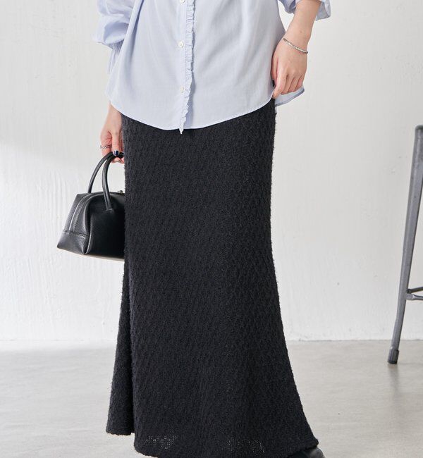  「シャギーマーメイドスカート」|スカート|