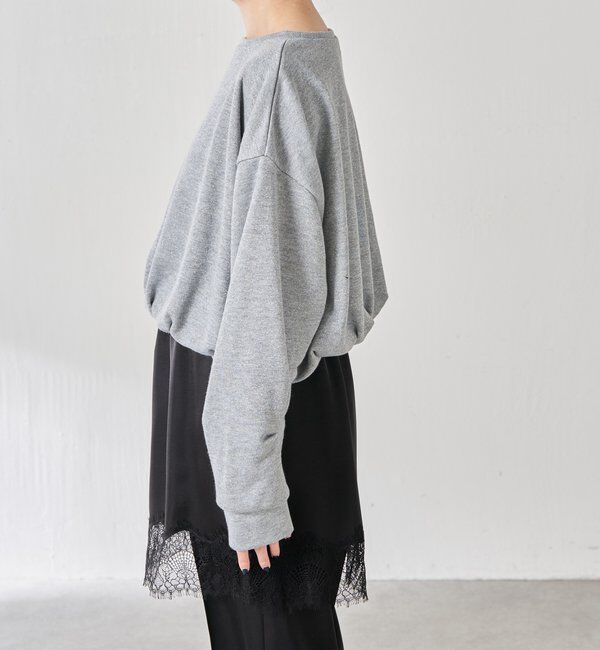  「裾バルーンラメスウエット」|Tシャツ・カットソー|