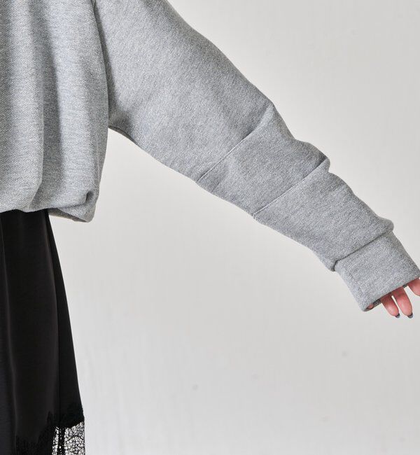  「裾バルーンラメスウエット」|Tシャツ・カットソー|