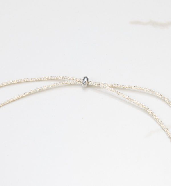  「【PAPILLONNER/パピヨネ】コードネックレス」|リング|