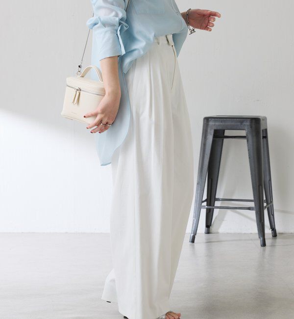  「シェルタリング3タックパンツ」|チノ|