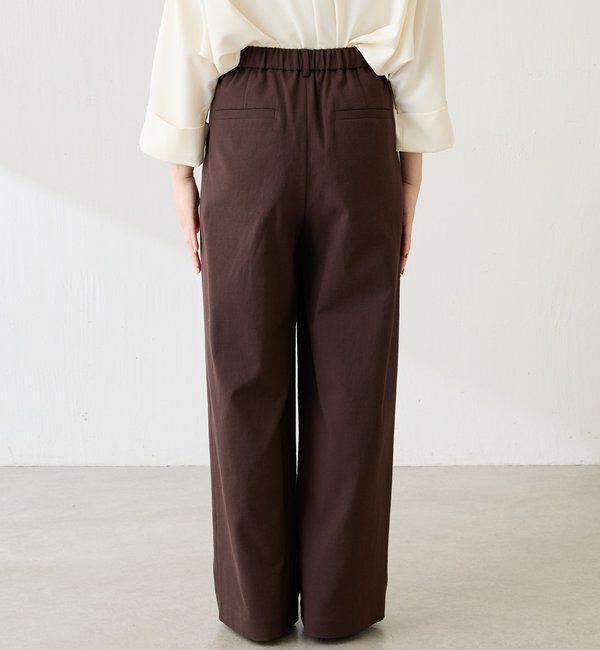  「シェルタリング3タックパンツ」|チノ|