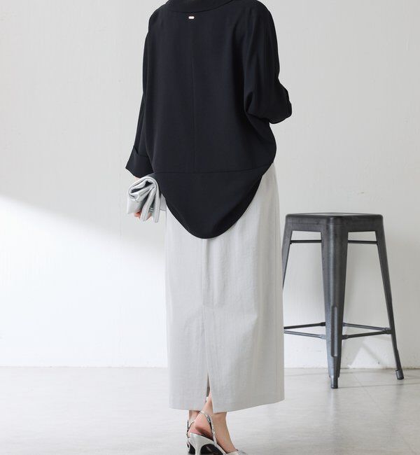  「ジャージスキッパードルマンブラウス」|シャツ・ブラウス|