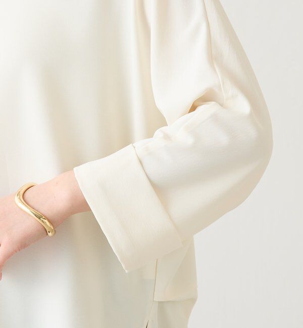  「ジャージスキッパードルマンブラウス」|シャツ・ブラウス|