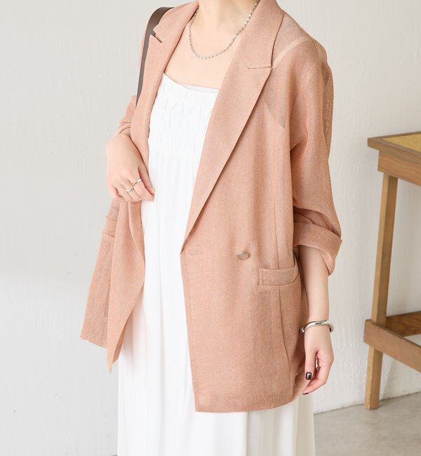  「メッシュダブルジャケット」|ベスト・ジレ|