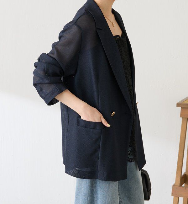  「メッシュダブルジャケット」|ベスト・ジレ|