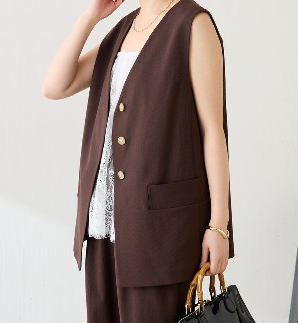  「シェルタリングジレ」|ベスト・ジレ|