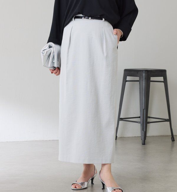  「シェルタリングタックスカート」|スカート|