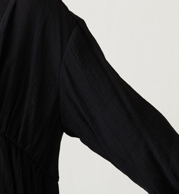  「ギャザー切替シャツカーディガン」|シャツ・ブラウス|