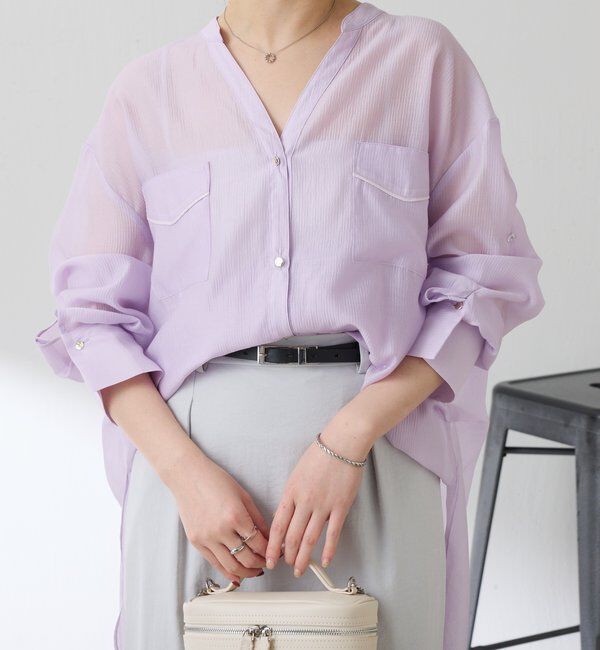  「ヴィンテージライクシアーシャツ」|シャツ・ブラウス|