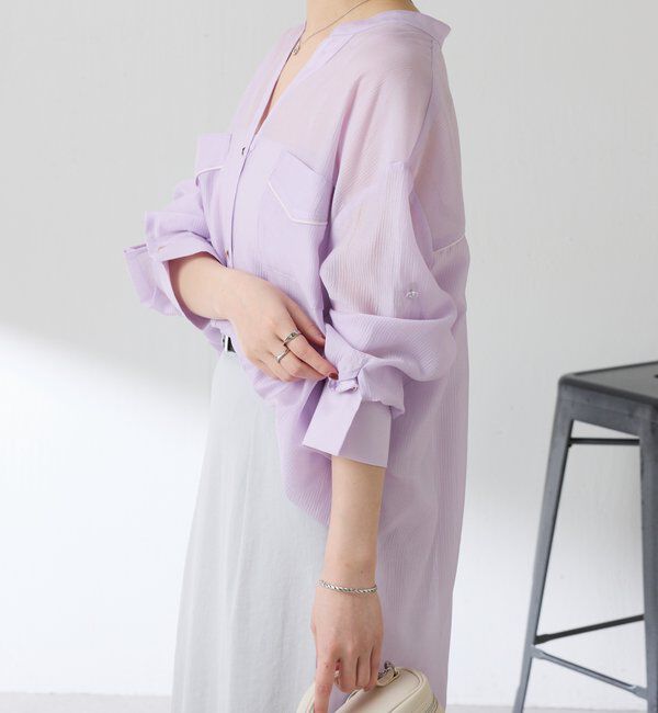  「ヴィンテージライクシアーシャツ」|シャツ・ブラウス|