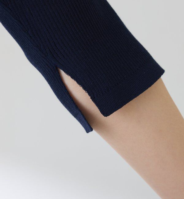  「ハーフスリーブコンパクトニット」|ニット・セーター|