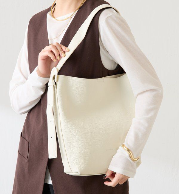  「【PAPILLONNER/パピヨネ】レザーワンハンドルバッグ」|トートバッグ|