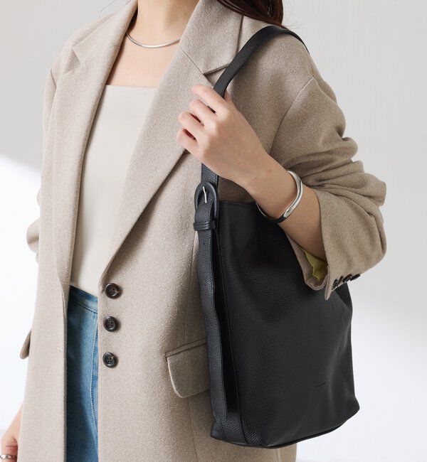  「【PAPILLONNER/パピヨネ】レザーワンハンドルバッグ」|トートバッグ|