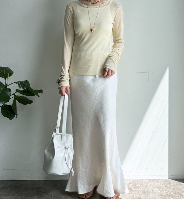  「【新色追加】コットンシアーTEE」|Tシャツ・カットソー|