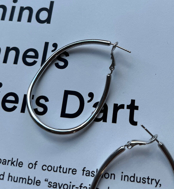  「変形フープピアス」|ピアス|