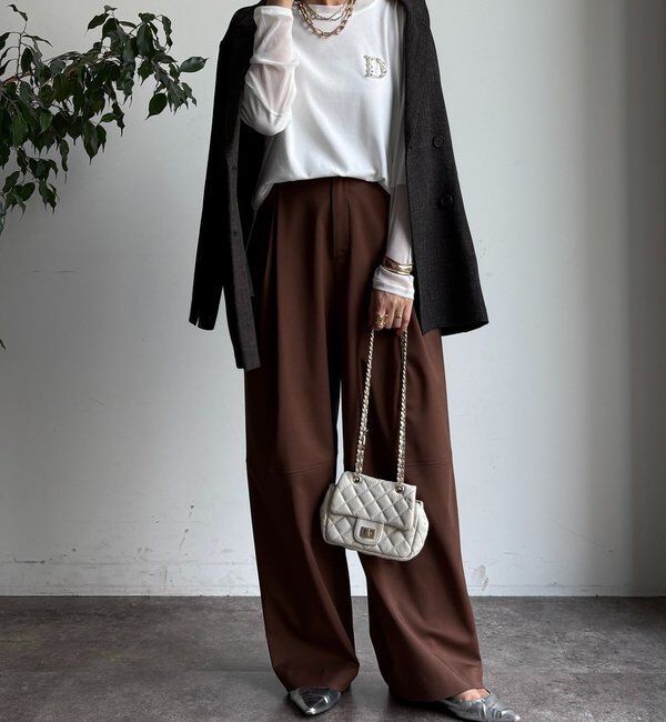  「DビジューロンTEE」|Tシャツ・カットソー|