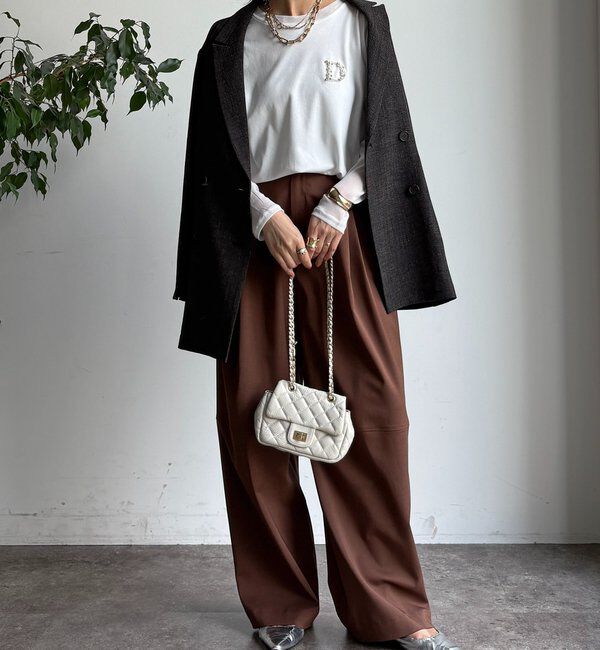  「DビジューロンTEE」|Tシャツ・カットソー|