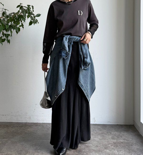  「DビジューロンTEE」|Tシャツ・カットソー|