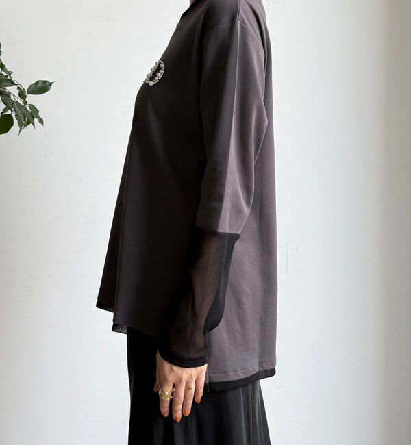  「DビジューロンTEE」|Tシャツ・カットソー|