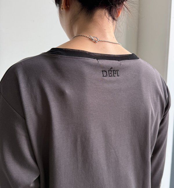  「DビジューロンTEE」|Tシャツ・カットソー|