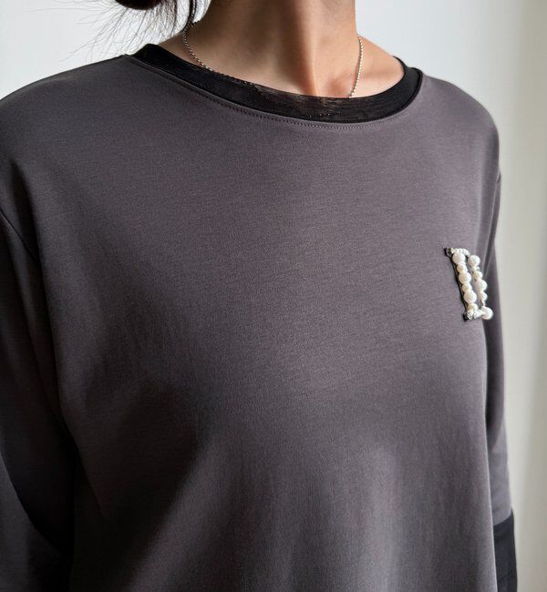  「DビジューロンTEE」|Tシャツ・カットソー|