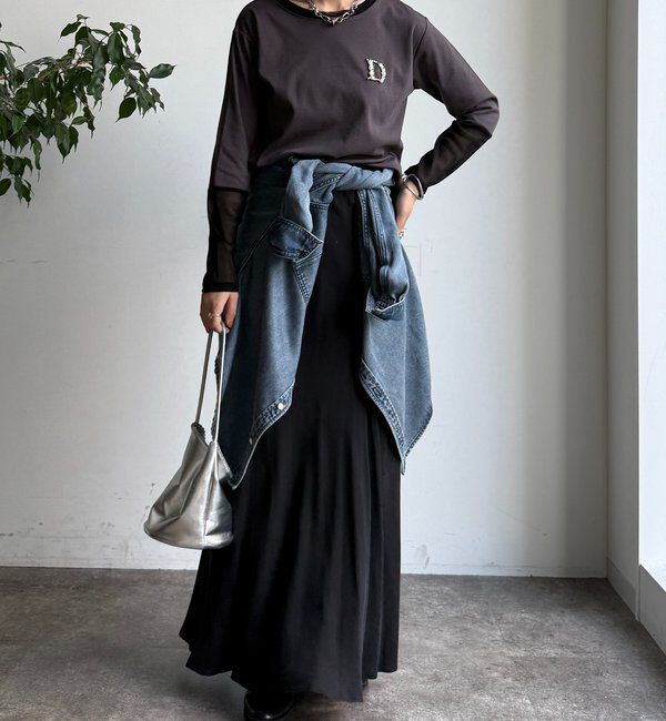  「DビジューロンTEE」|Tシャツ・カットソー|