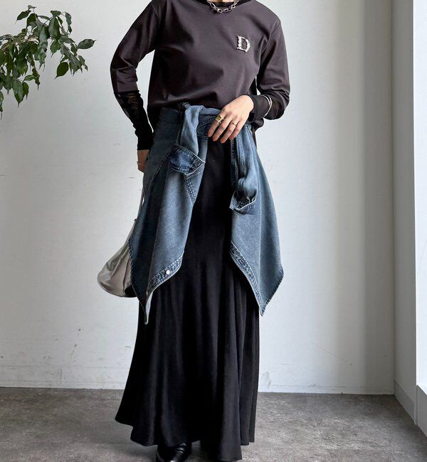  「DビジューロンTEE」|Tシャツ・カットソー|